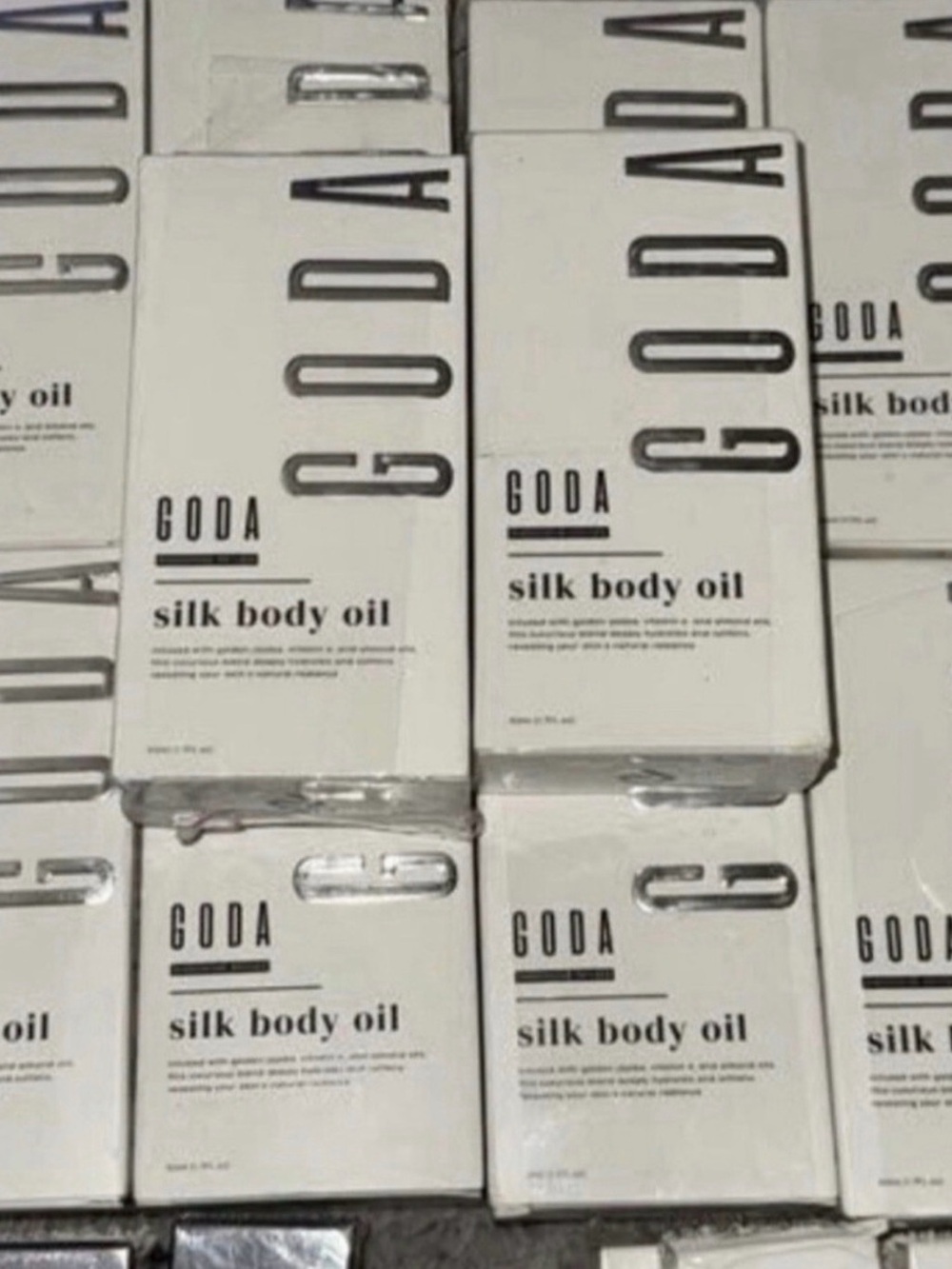 Lot Of 2 GODA Silk Body Oil